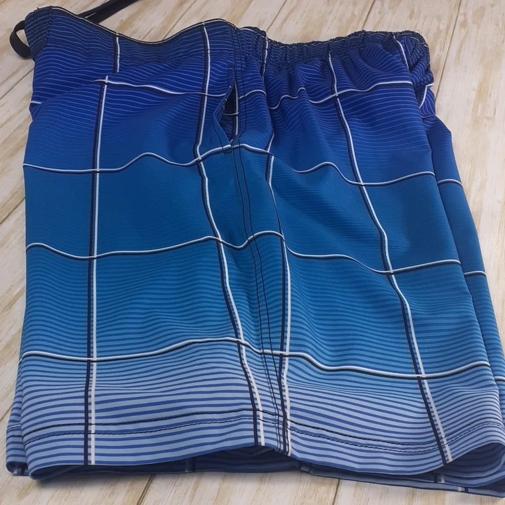 OP Men's Swim Trunks Size M (32-34) Blue - Picture 6 of 10